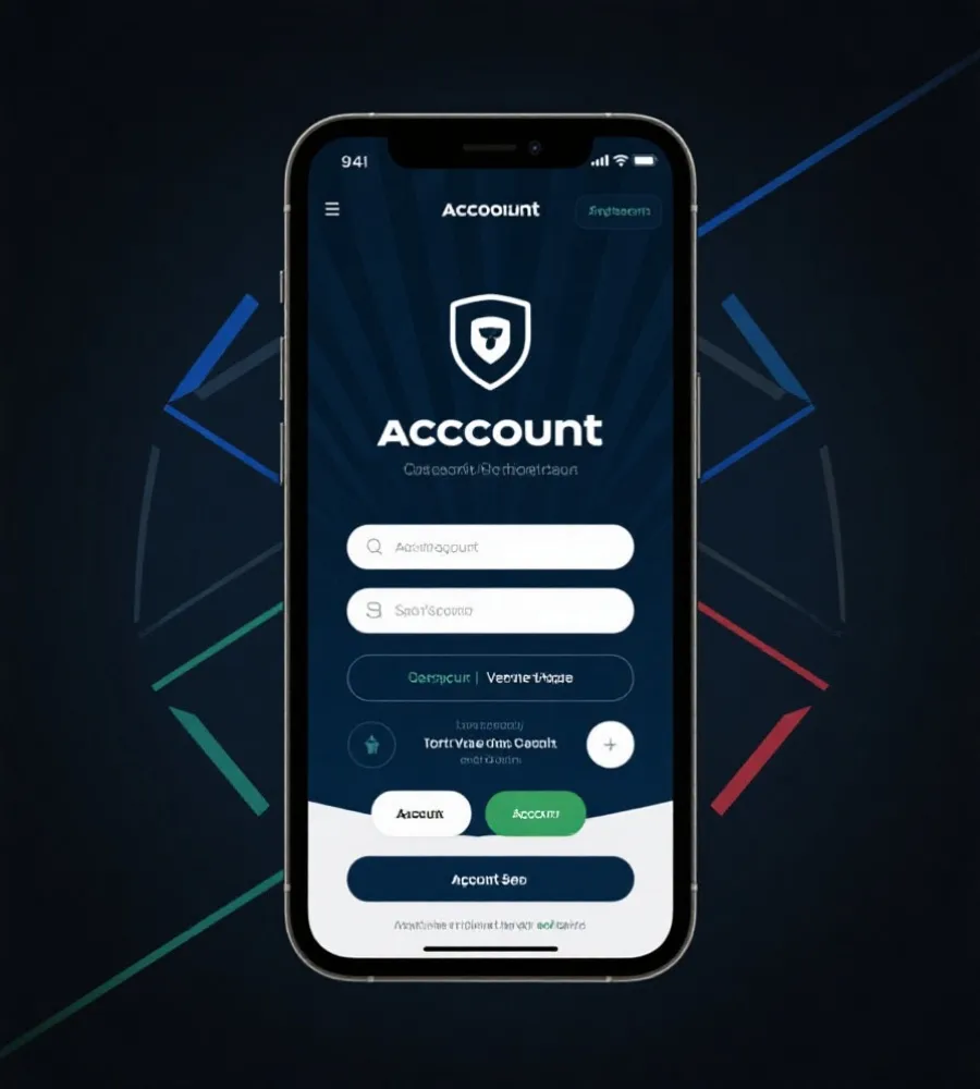移动端安全注册体验示意